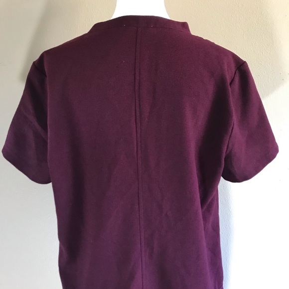 Lush wine red midi dress size L - Picture 5 of 12